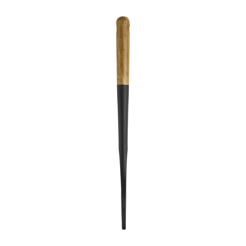 STAUB Risotto Spoon, Cooking Utensil, Perfect for Stirring and Serving Risotto, Durable BPA-Free Matte Black Silicone, Acacia Wood Handles, Safe for Nonstick Cooking Surfaces - Image 5